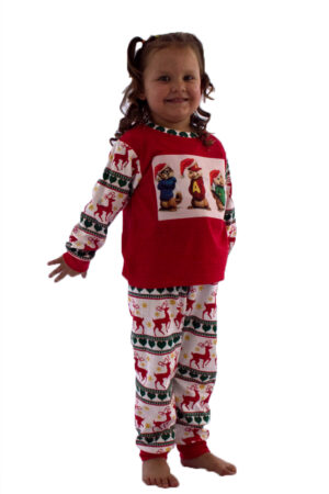 pijama navideña niña